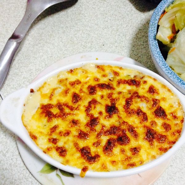 焗烤奶油白菜 : 潘筱婷一起做