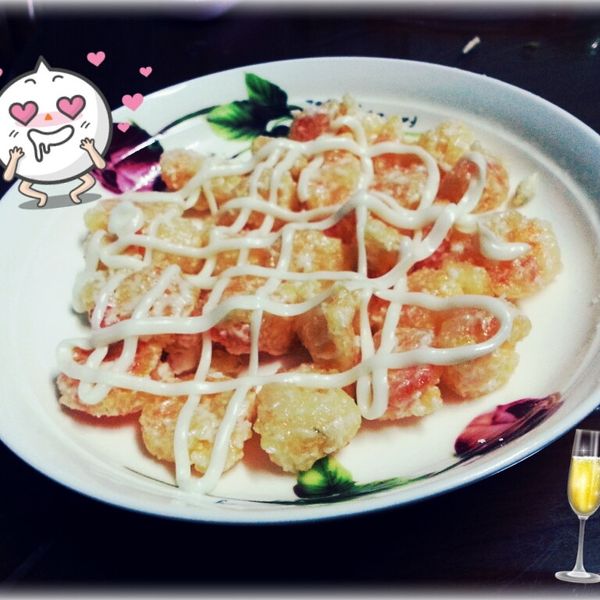 阿基師是神-鳳梨蝦球 : 黃后一起做