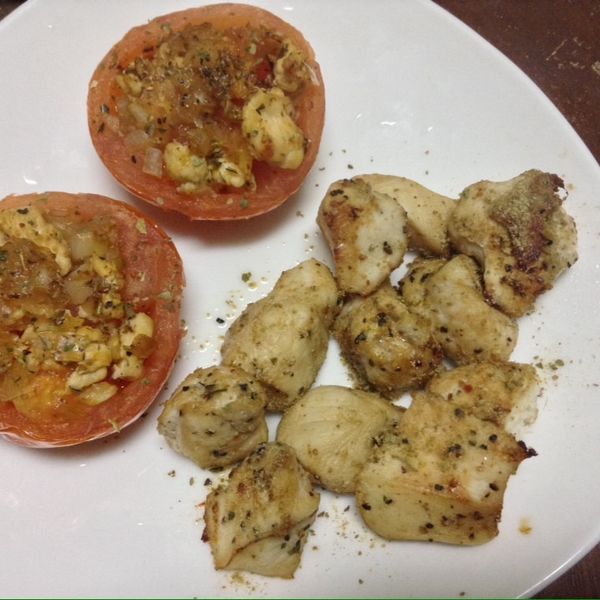 普羅旺斯鑲烤蕃茄盅 : 陳雅琪一起做