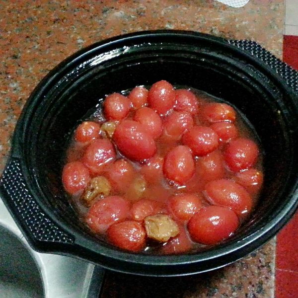 桂花話梅醃漬蕃茄：馮馮琬婷 一起做