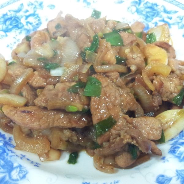 洋蔥炒肉絲 : Iris Fan一起做