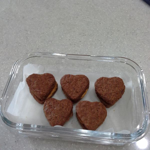 【肉桂打噴嚏】情人節手工巧克力餅乾:如妹子 一起做