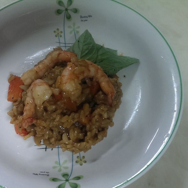 Mimi♥鮮蝦咖哩燉飯【牛頭牌咖哩塊】 : 張愛華一起做