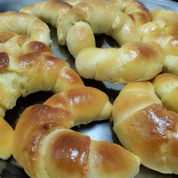 金牛角麵包 : 林紫晴一起做