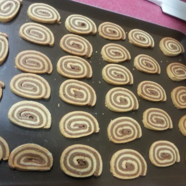 綠茶雙色餅乾：韓昀倢 一起做