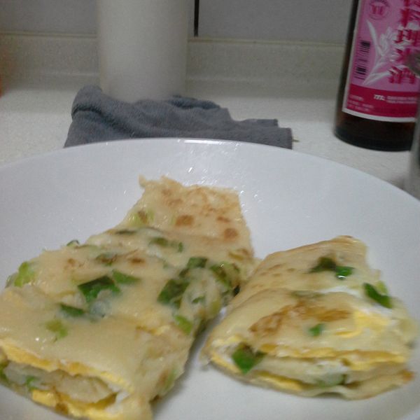 軟Ｑ蛋餅(免揉，免醒麵皮) : Emily 一起做