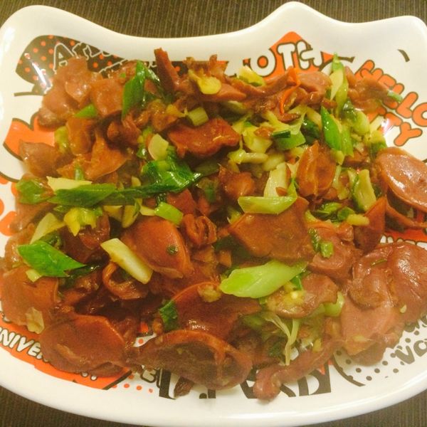 蒜葉炒鴨賞：蕭立綸 一起做