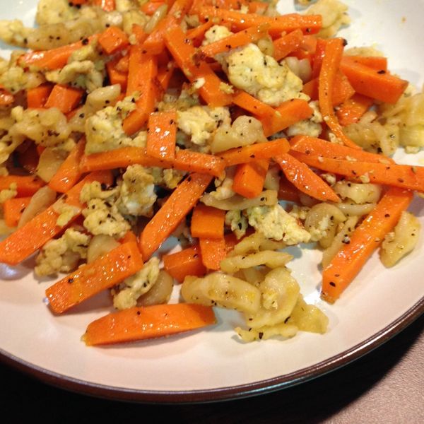 愛烹飪。紅蘿蔔炒蛋 : Elyse Tsai一起做