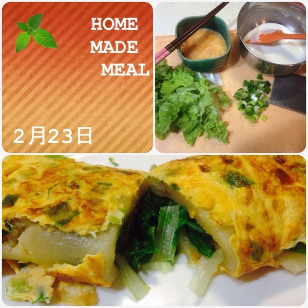 Q.軟.嫩蛋餅(5分鐘快速上桌) : Chloe Huang一起做