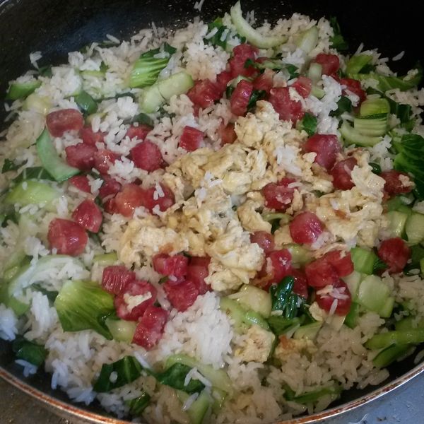 蕃薯肉肉飯 : Liangnan Zeng一起做