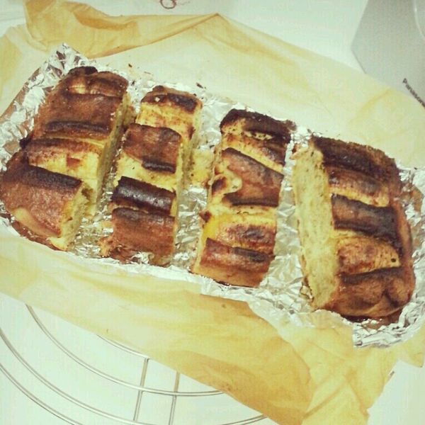 焦糖香蕉磅蛋糕✿樂扣樂扣 : Ting Lu一起做