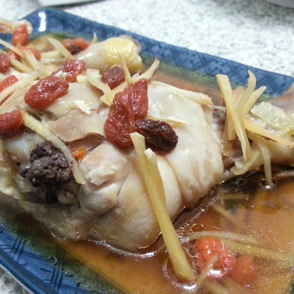 超簡易姜絲蒸雞腿：Ting Ya Kang 一起做