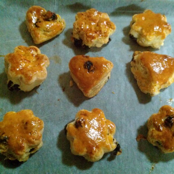 葡萄乾司康 : Yu一起做