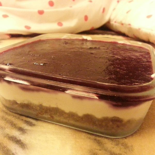 免烤箱*牛奶糖起司蛋糕 : 廖尾巴一起做