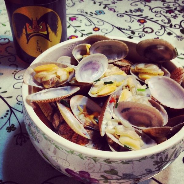 深夜食堂 - 酒蒸蛤蜊 あさりの酒蒸し : 团大王一起做