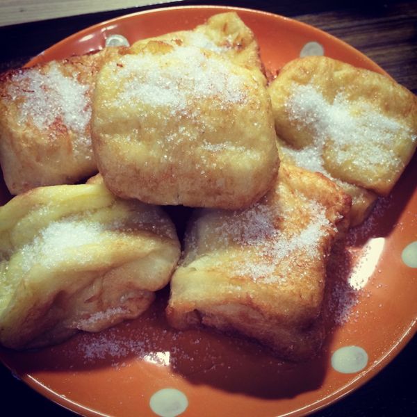 【靜靜小廚】酥炸鮮奶條 : Mon Chou一起做