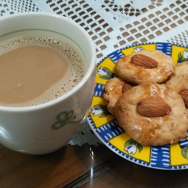 杏仁小餅乾 : PLee Lee一起做