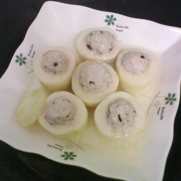 大黃瓜鑲肉 : Jiun Chang一起做