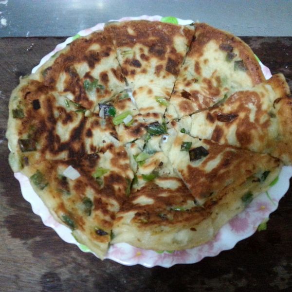 湯種香蔥大餅 : 謝林佳一起做