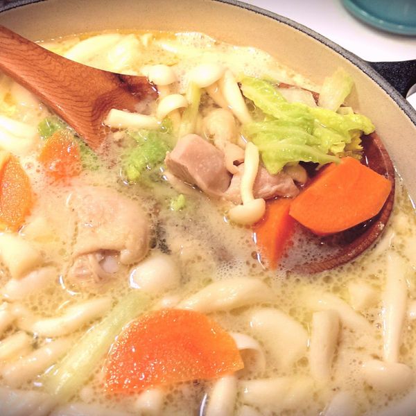 肉桂打噴嚏｜和風味噌雞肉菇菇湯：Daphne Chen 一起做