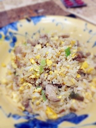 肉絲蛋炒飯 : Luffy Roan一起做