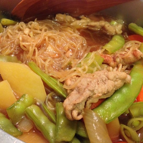 曰式豬肉燉馬鈴薥《肉じゃが》：Belle 一起做