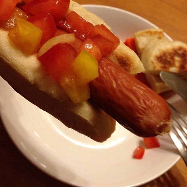 莎莎醬熱狗烤餅｜ 夏日最佳風味：Jessie Fourie 一起做