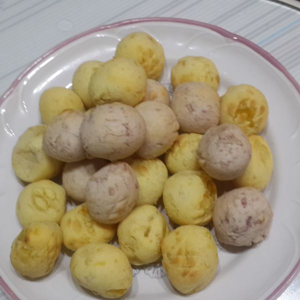 小烤箱做地瓜麻糬球 : 周名號一起做