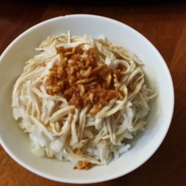 雞肉飯 (含自製油蔥酥)：Jing Yi 一起做