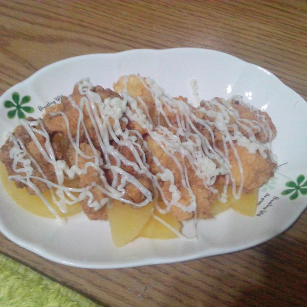 阿基師是神-鳳梨蝦球 : John Lee一起做