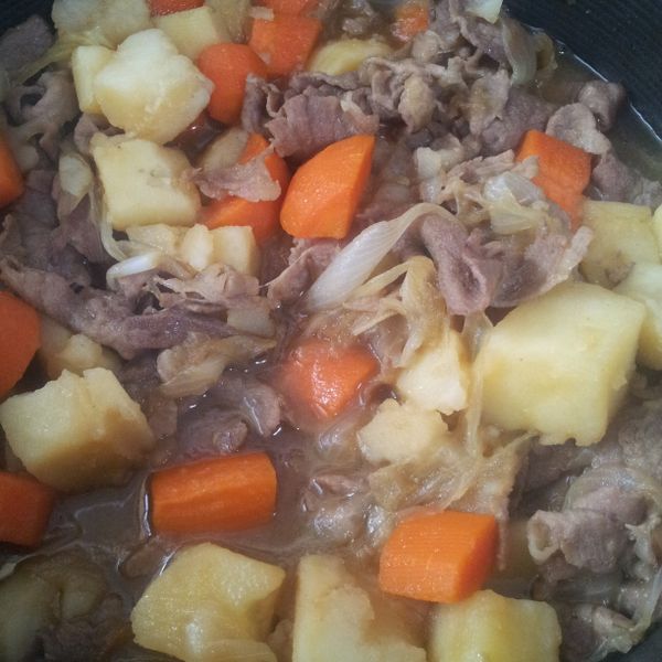 曰式豬肉燉馬鈴薥《肉じゃが》：藤堂愛 一起做