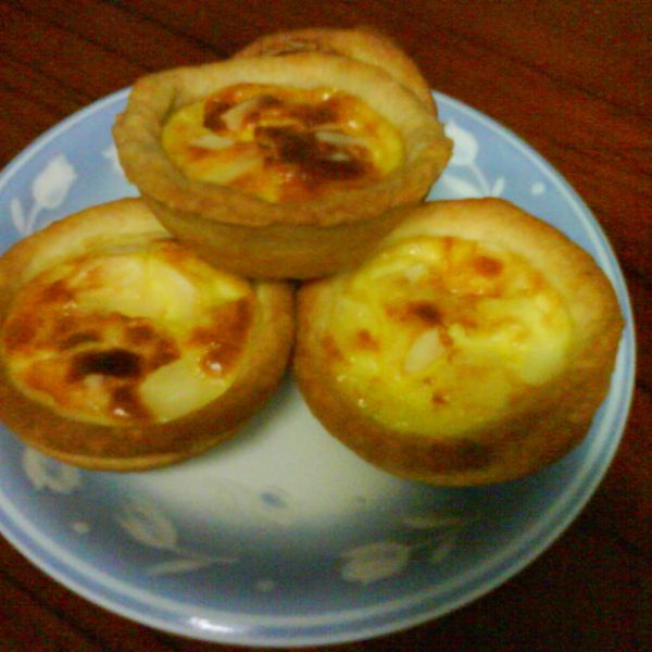 蛋塔 : 黃蕎蓁一起做