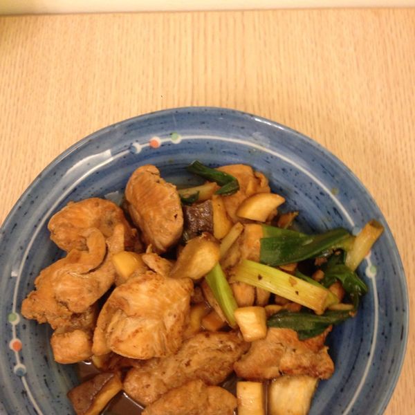 蔥爆雞丁：尤丁丁 一起做