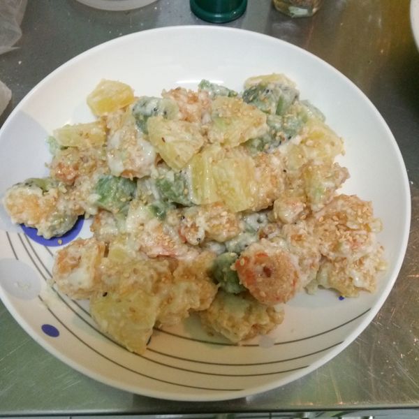 阿基師是神-鳳梨蝦球 : Cindy Lin一起做