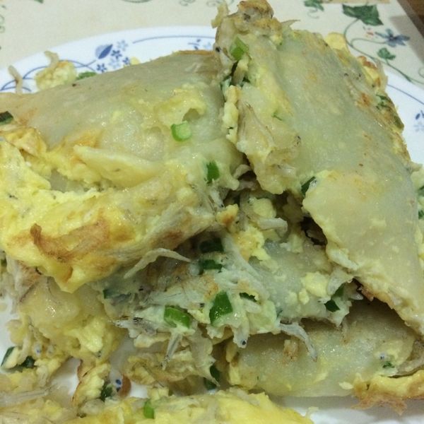 拉比尼亞廚房~魩仔魚韮菜煎餅 : 李悅安一起做