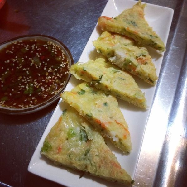 簡易好味~海鮮煎餅:IRis Lin 一起做