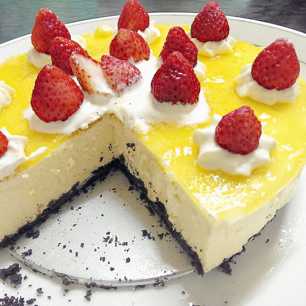 葡萄免烤乳酪蛋糕 : 黃琪珊一起做