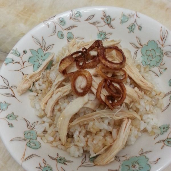 雞肉飯 (含自製油蔥酥)：王幸柔 一起做