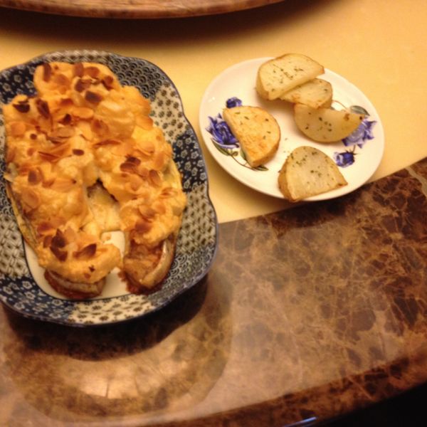 烤杏仁鮭魚：Jex Yu 一起做