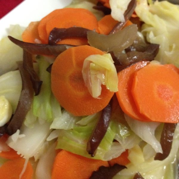 黑木耳高麗菜 : Tina一起做