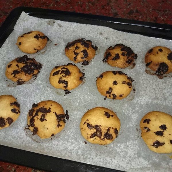 巧克力豆餅乾♥Oly*：Jia Min You 一起做