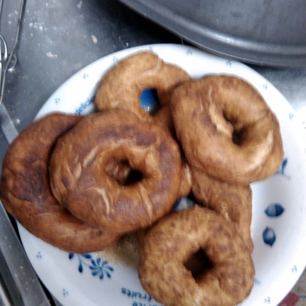 簡單做-甜甜圈 : 白沂葇一起做