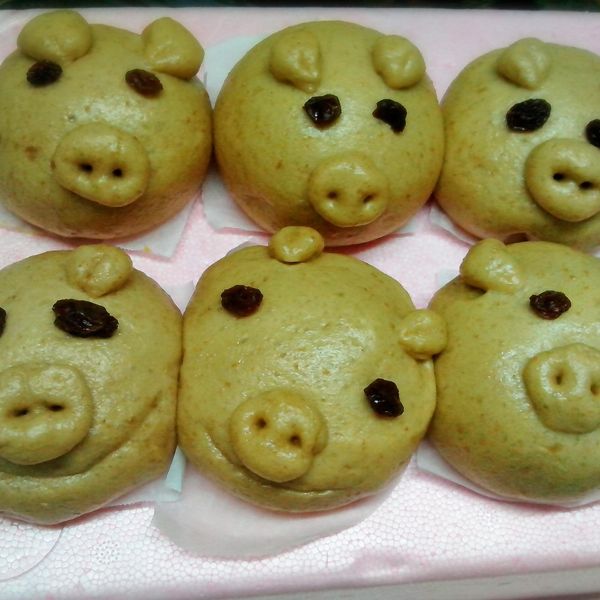 黑糖芝麻饅頭：陳梅蘭 一起做