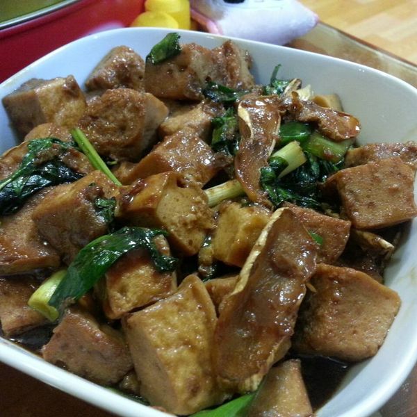 三杯百頁豆腐：Tata Chang 一起做