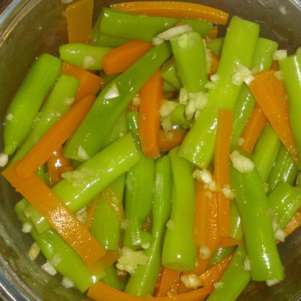 涼拌四季豆(敏豆)：Rita Dai 一起做