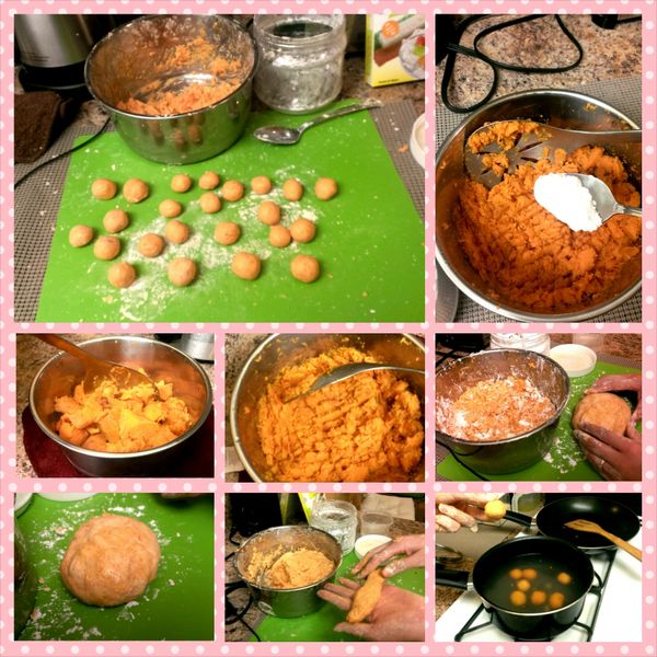 手作Q軟芋圓地瓜圓：Yuhan Chen 一起做