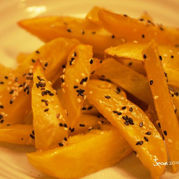 拔絲地瓜(烤箱版) : Juchen Lin一起做