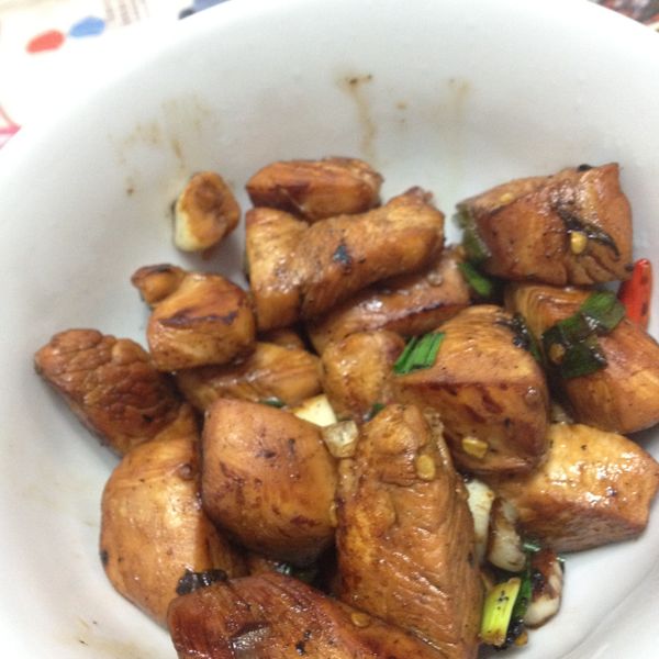 蔥爆雞丁 : Luffy Roan一起做