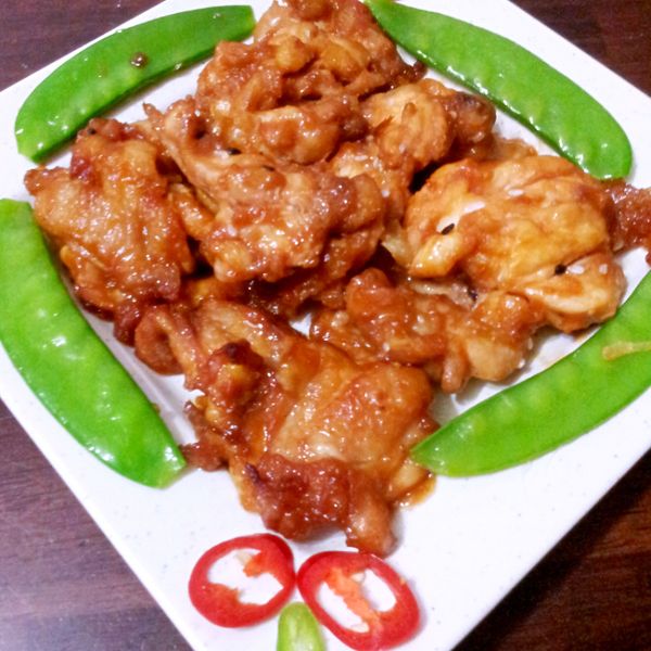 貝兒實驗室。烤箱版韓式炸雞 : Doi Doi Ngui一起做