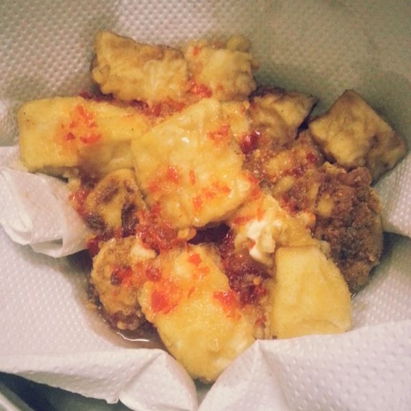 七味香脆豆腐磚 : YYan Lee一起做